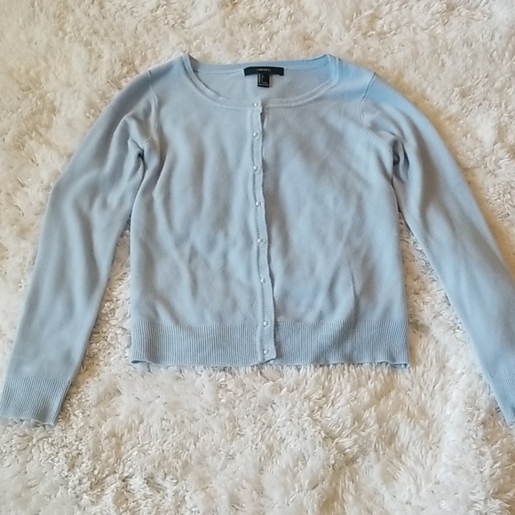 Forever 21 Sweaters - Beautiful Blue Cardigan